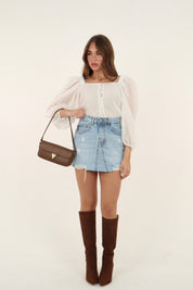 MINI GONNA ELLIE DENIM