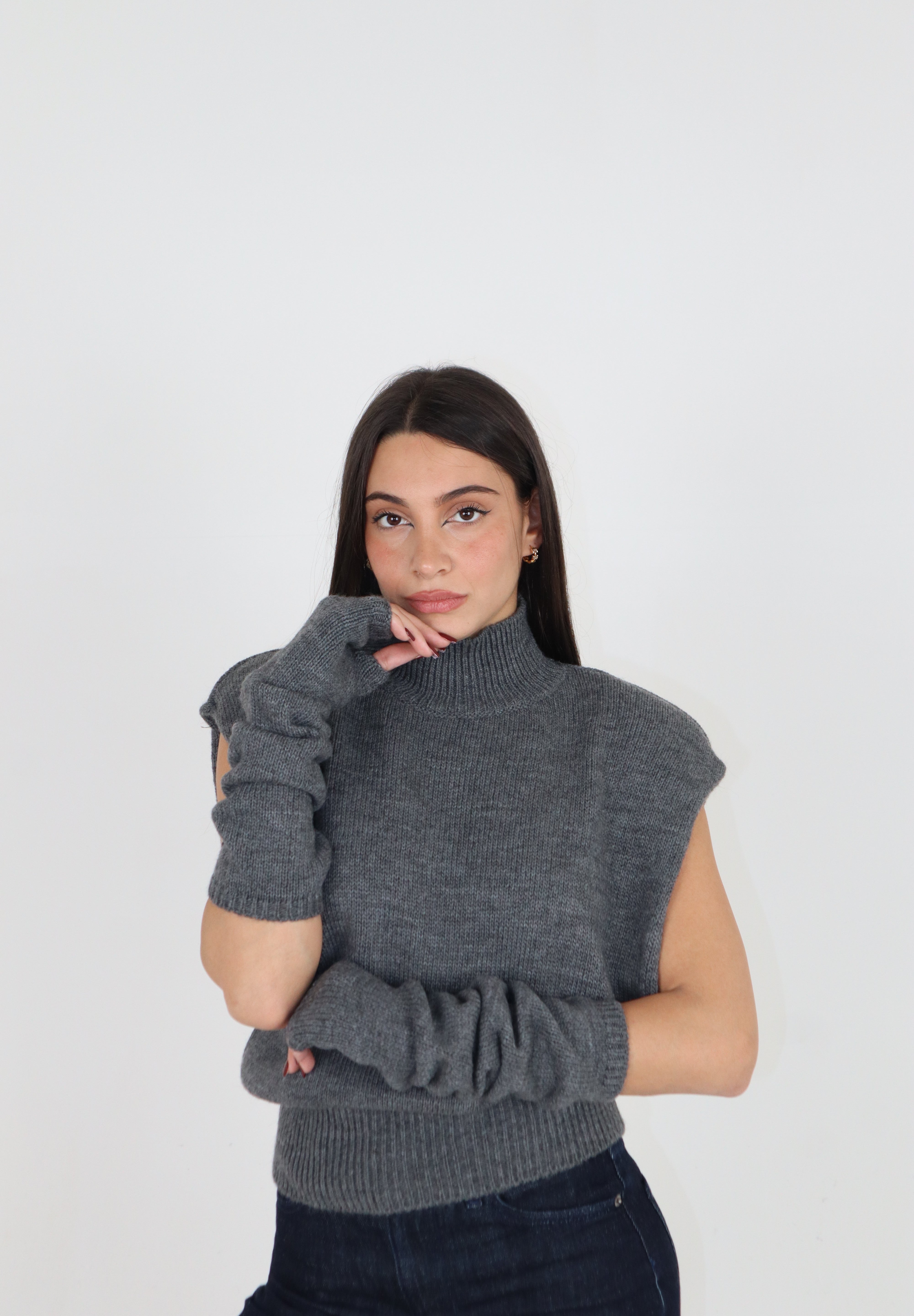 MAGLIONCINO CON MANICOTTI