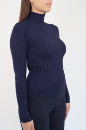 LONG SLEEVE RIBBED TOP