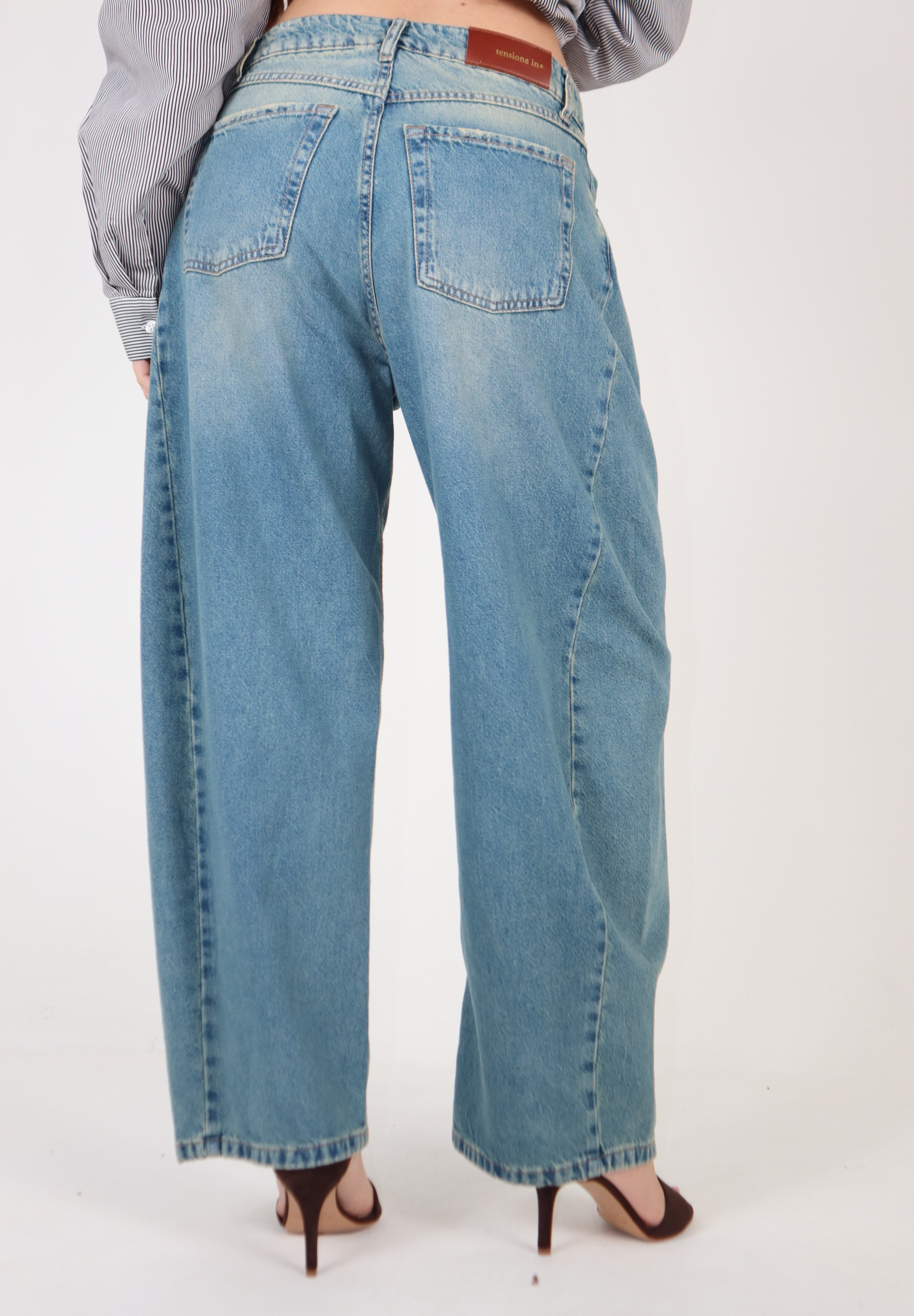 DENIM BARRELL BLU