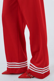 PANTALONE JOGGER ROSSO