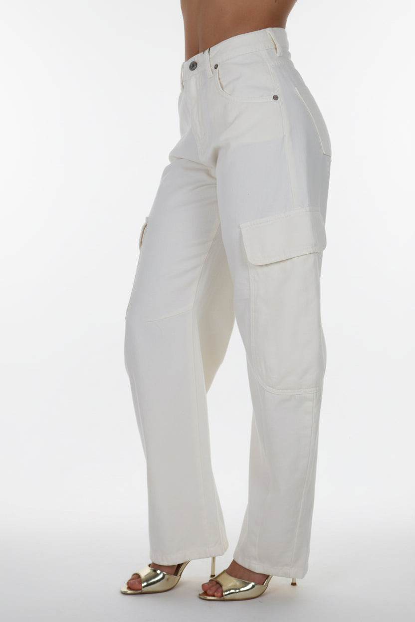 JEANS DIXIE CARGO BURRO