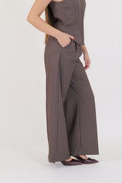 PANTALONE TORTORA GESSATO