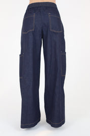 PANTALONE DENIM COULISSE