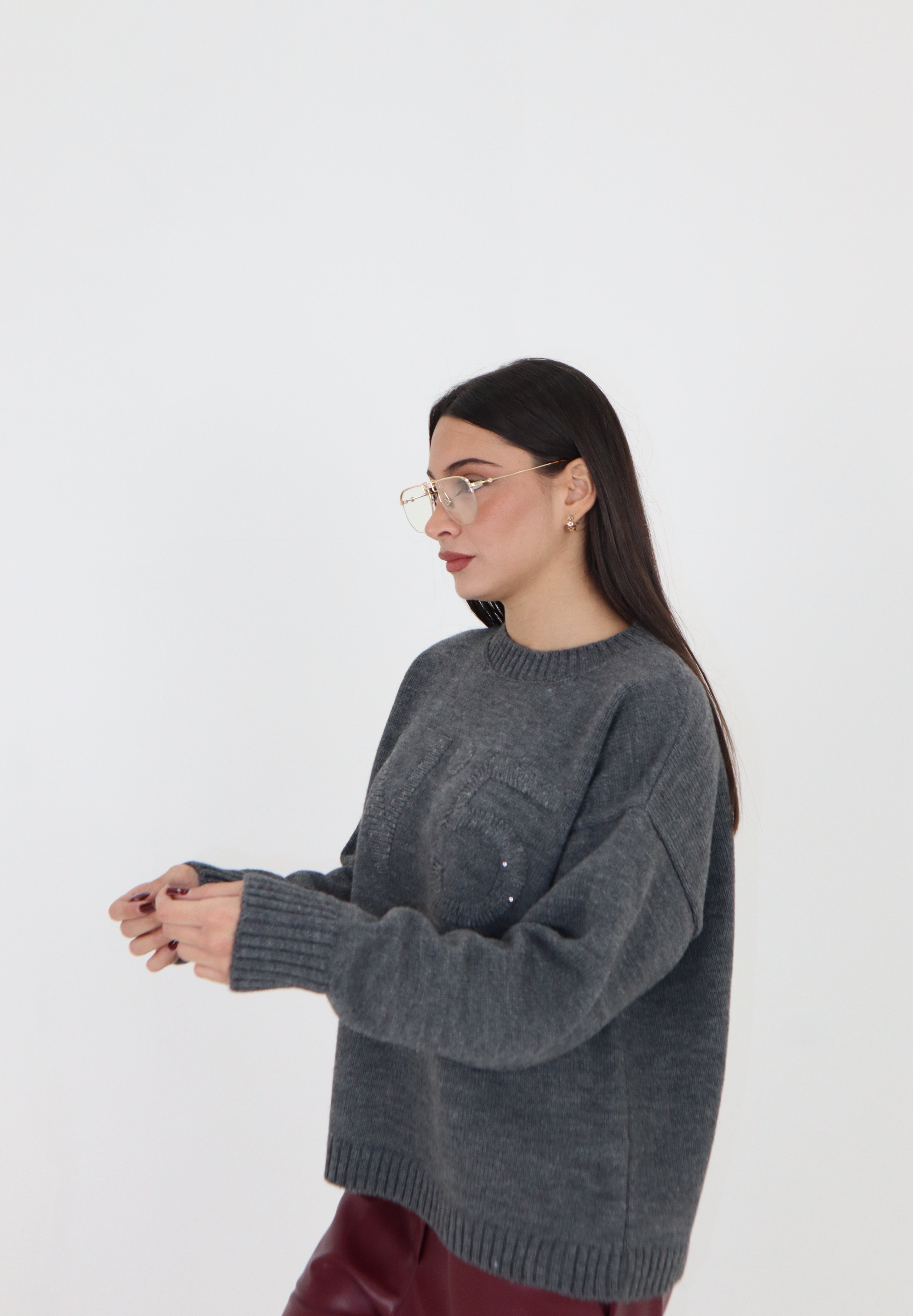 PULL N•5 CON PAILLETTES