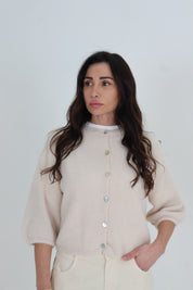 CARDIGAN CLARA BURRO