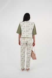 GILET MARGOT FLOREAL