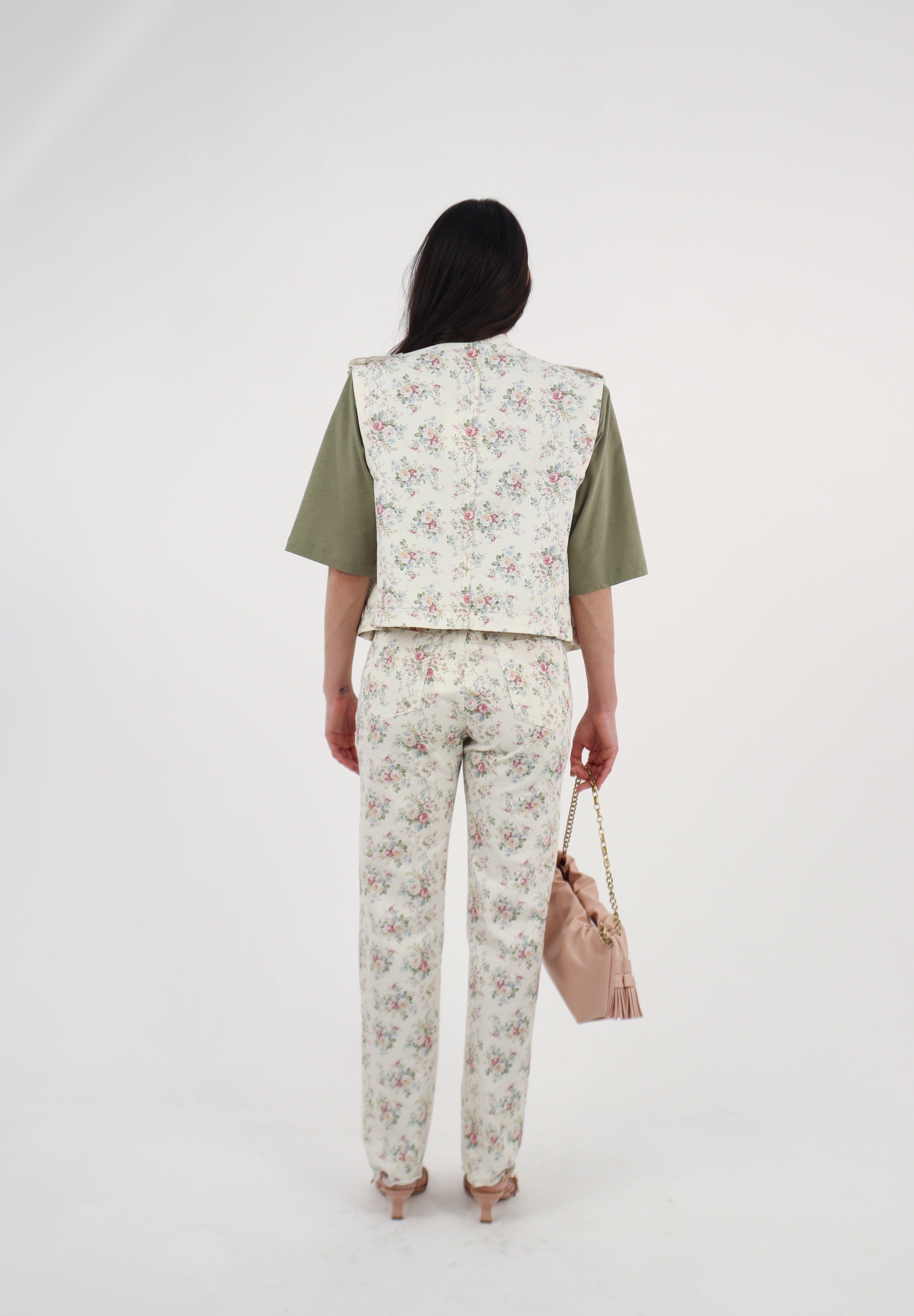 GILET MARGOT FLOREAL