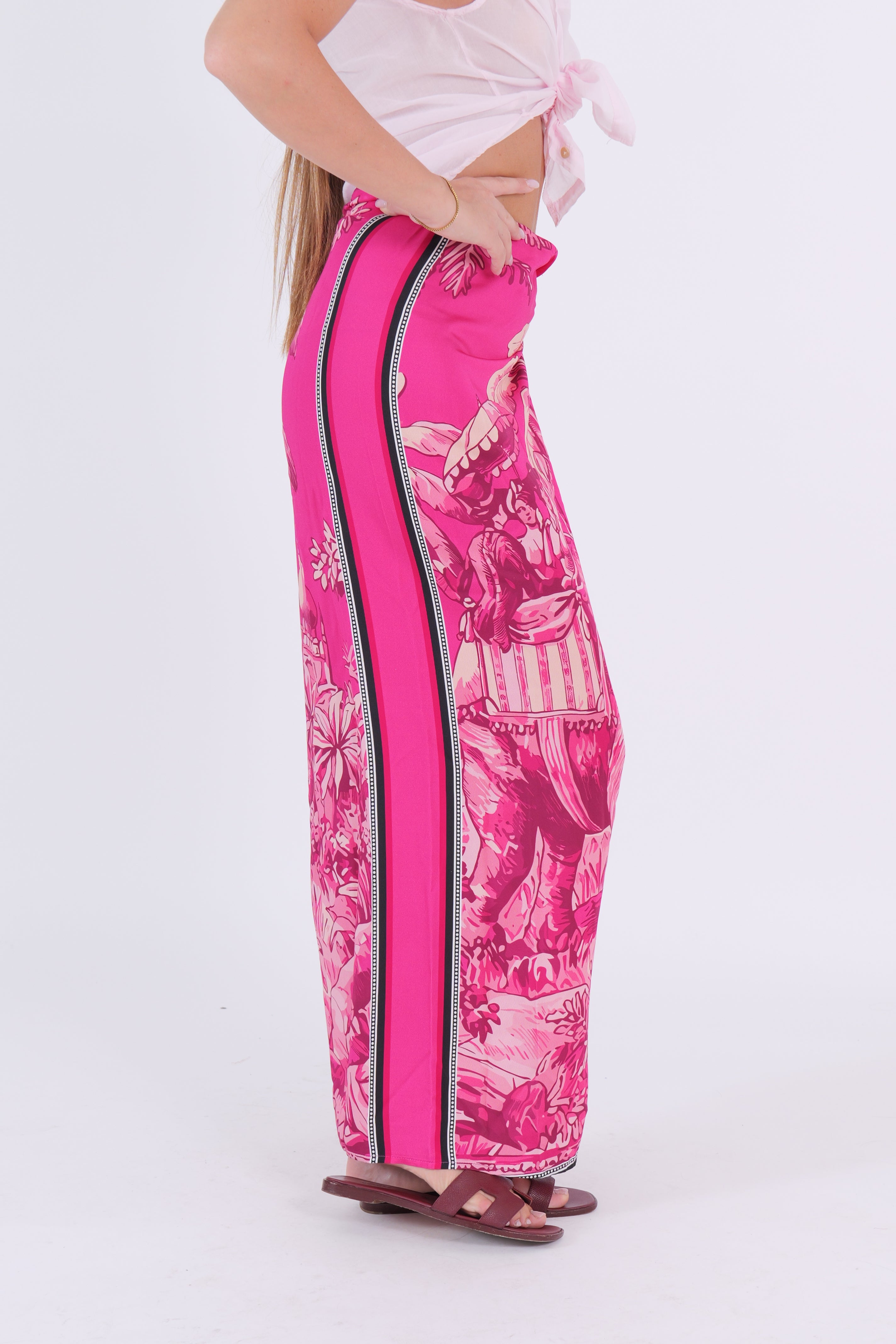 GONNA LUNGA ELEFANT ROSA