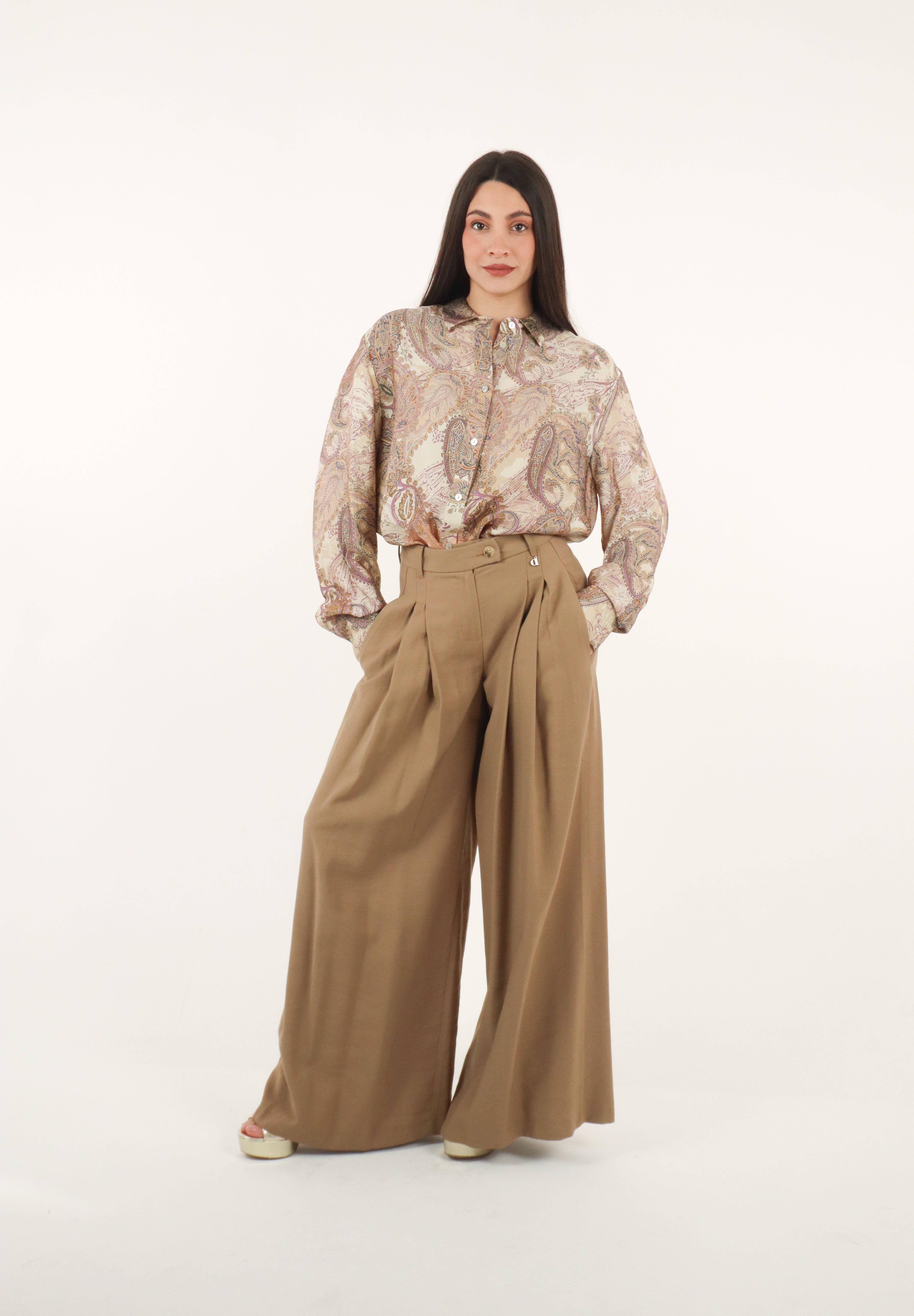 PANTALONE DIXIE PENCES TABACCO