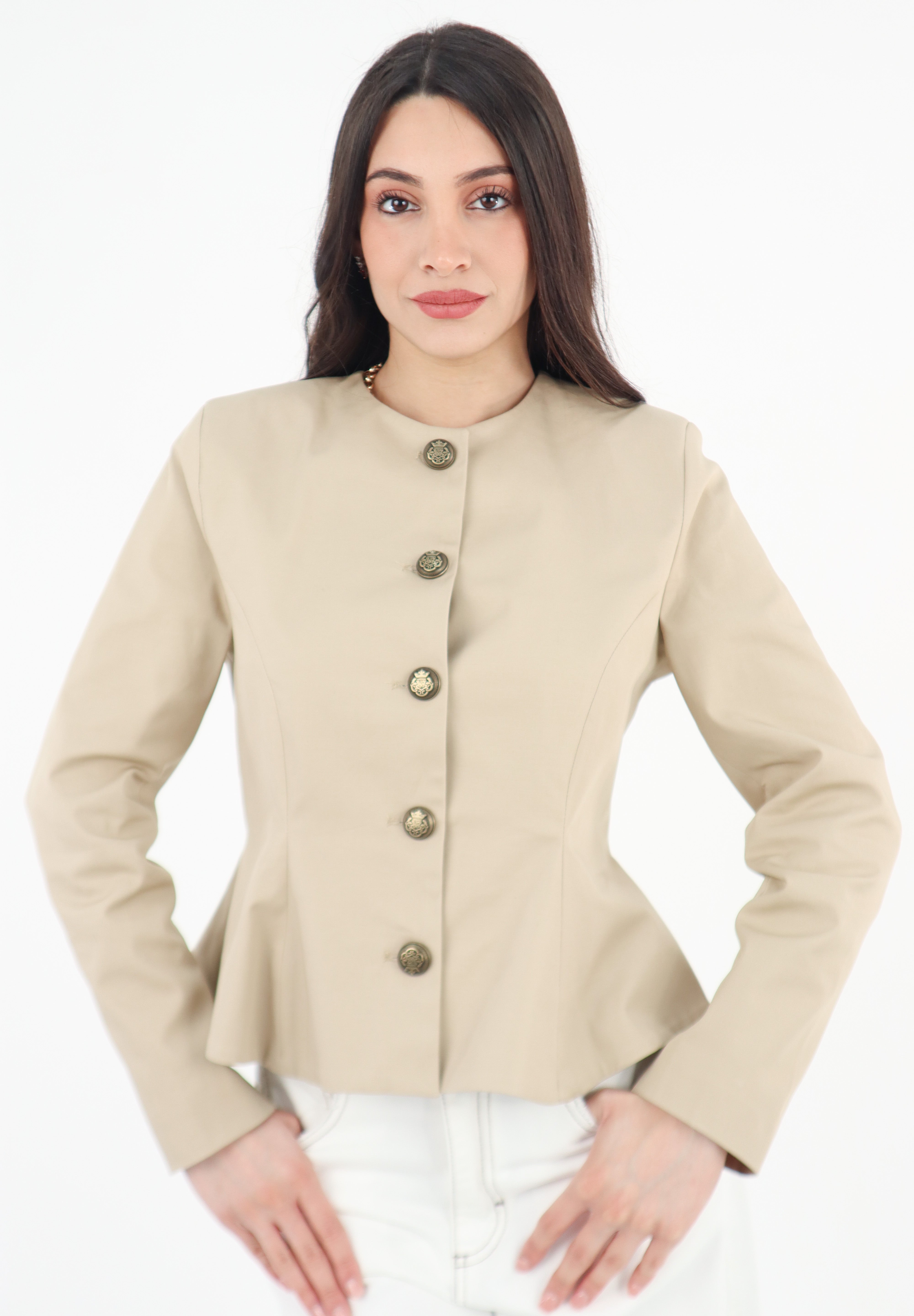 GIACCA LONDON SABBIA