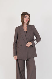 BLAZER GESSATO TORTORA
