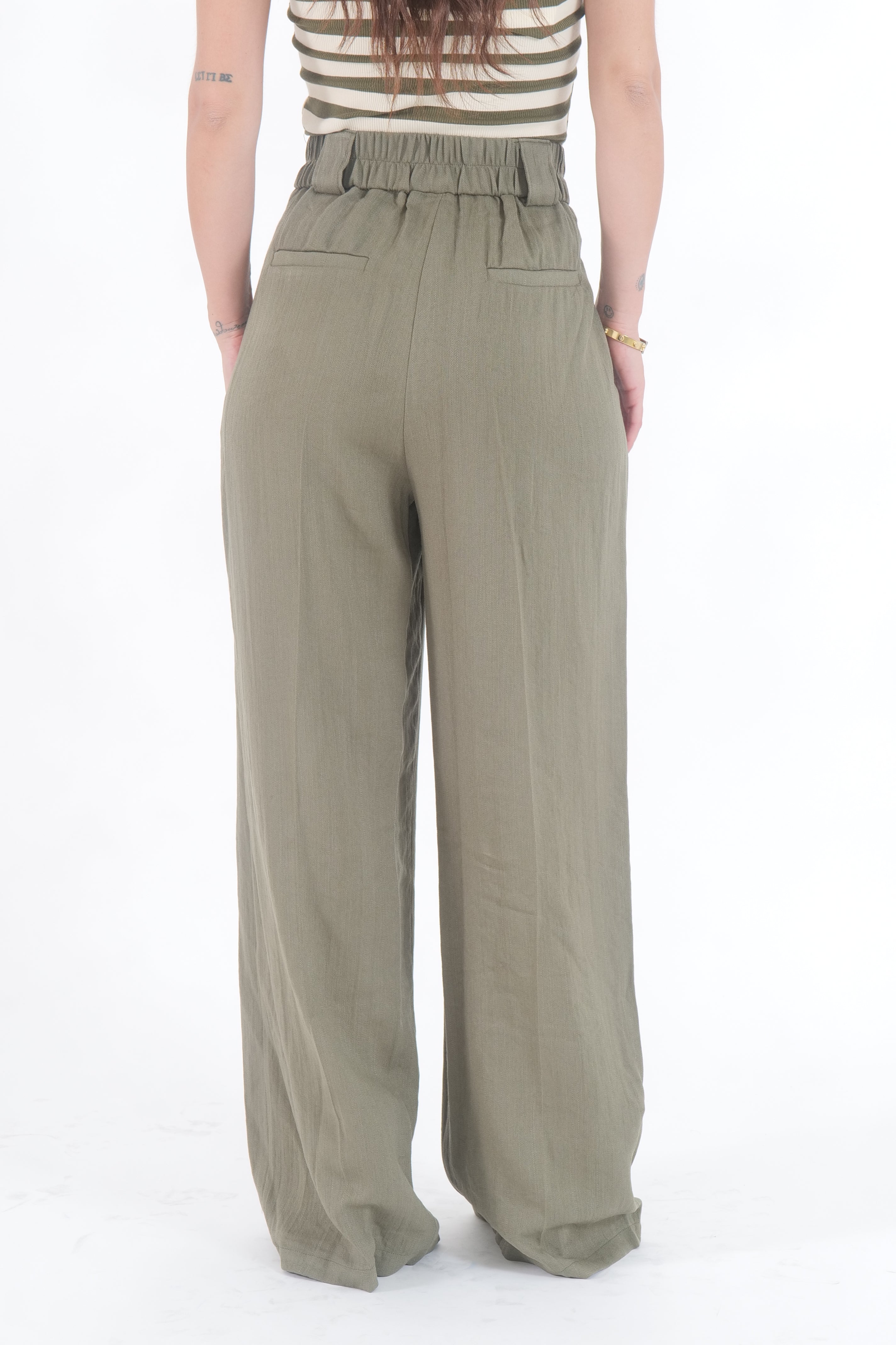 PANTALONI ZANZIBAR MILITARE