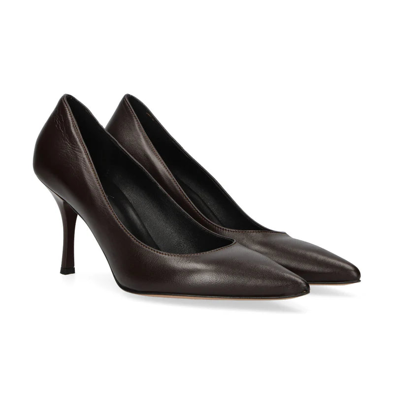 DÉCOLLETÉ IN PELLE MORO