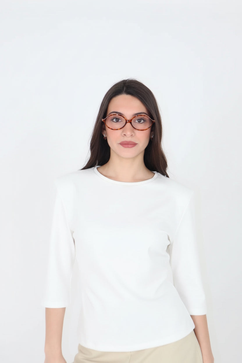 T-SHIRT CORSET WHITE