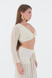 CROP TOP CROCHET BURRO