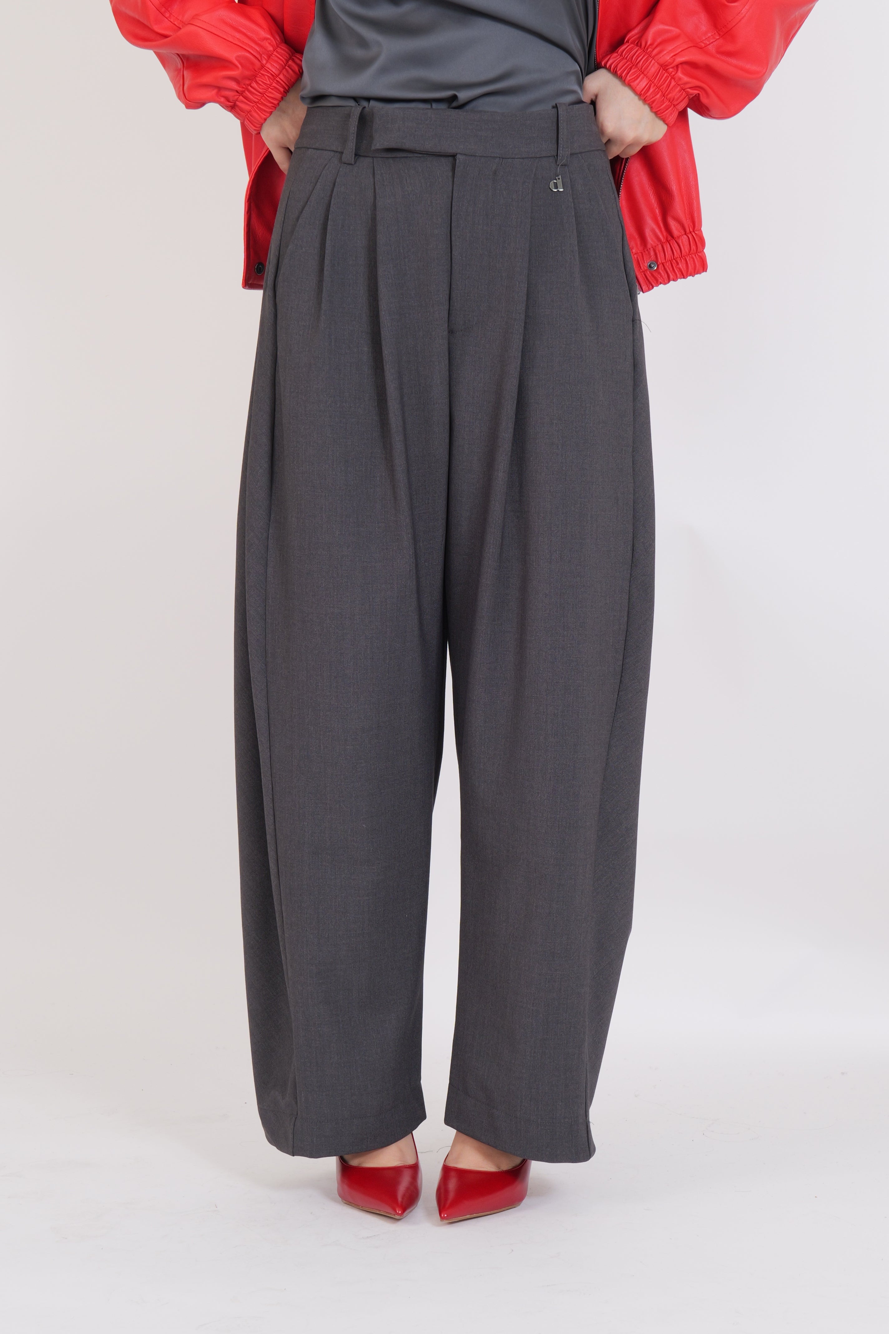 PANTALONE GRIGIO PENCES DIXIE