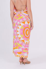 GONNA LUNGA MULTICOLOR