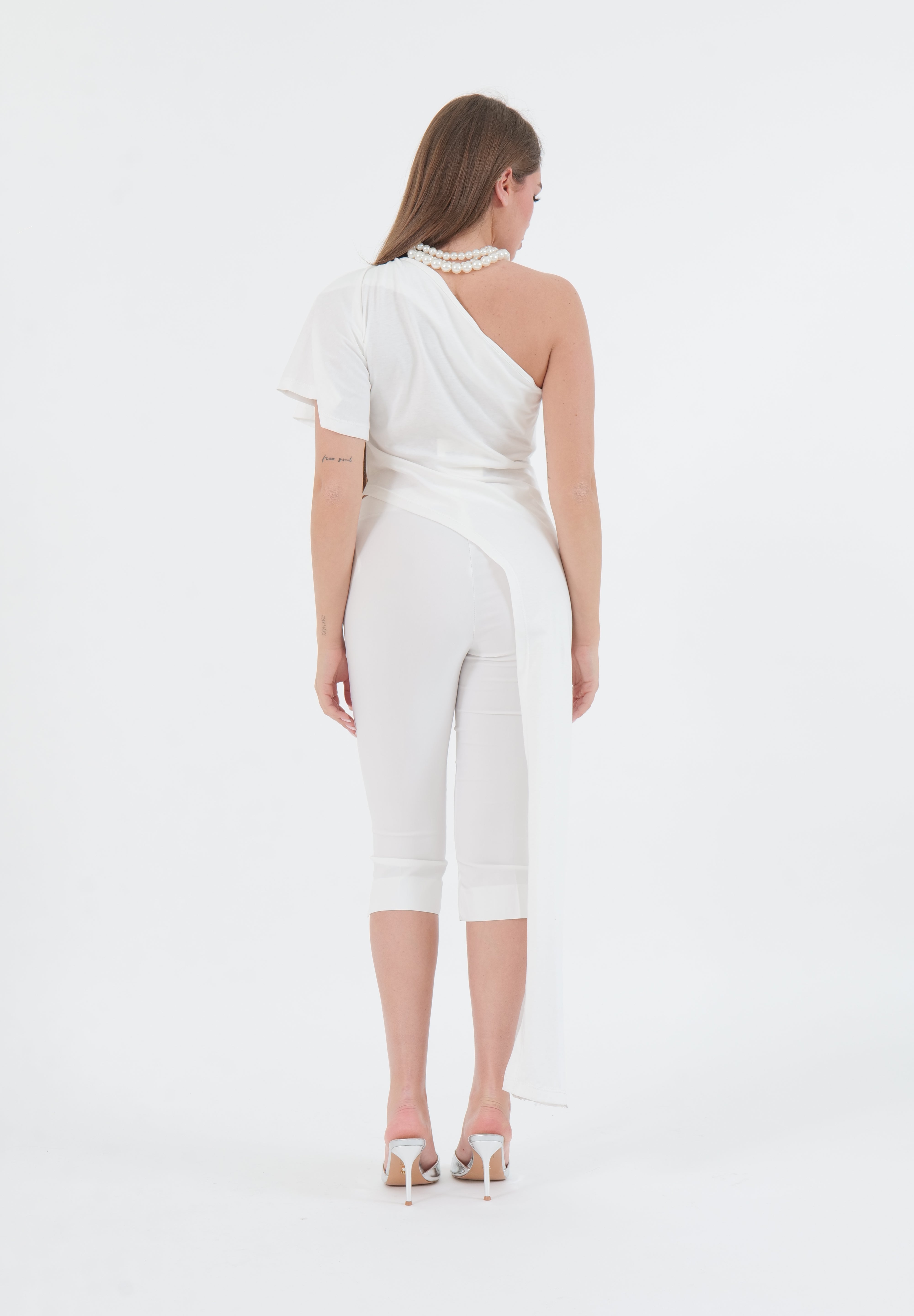 TOP MONOSPALLA BIANCO