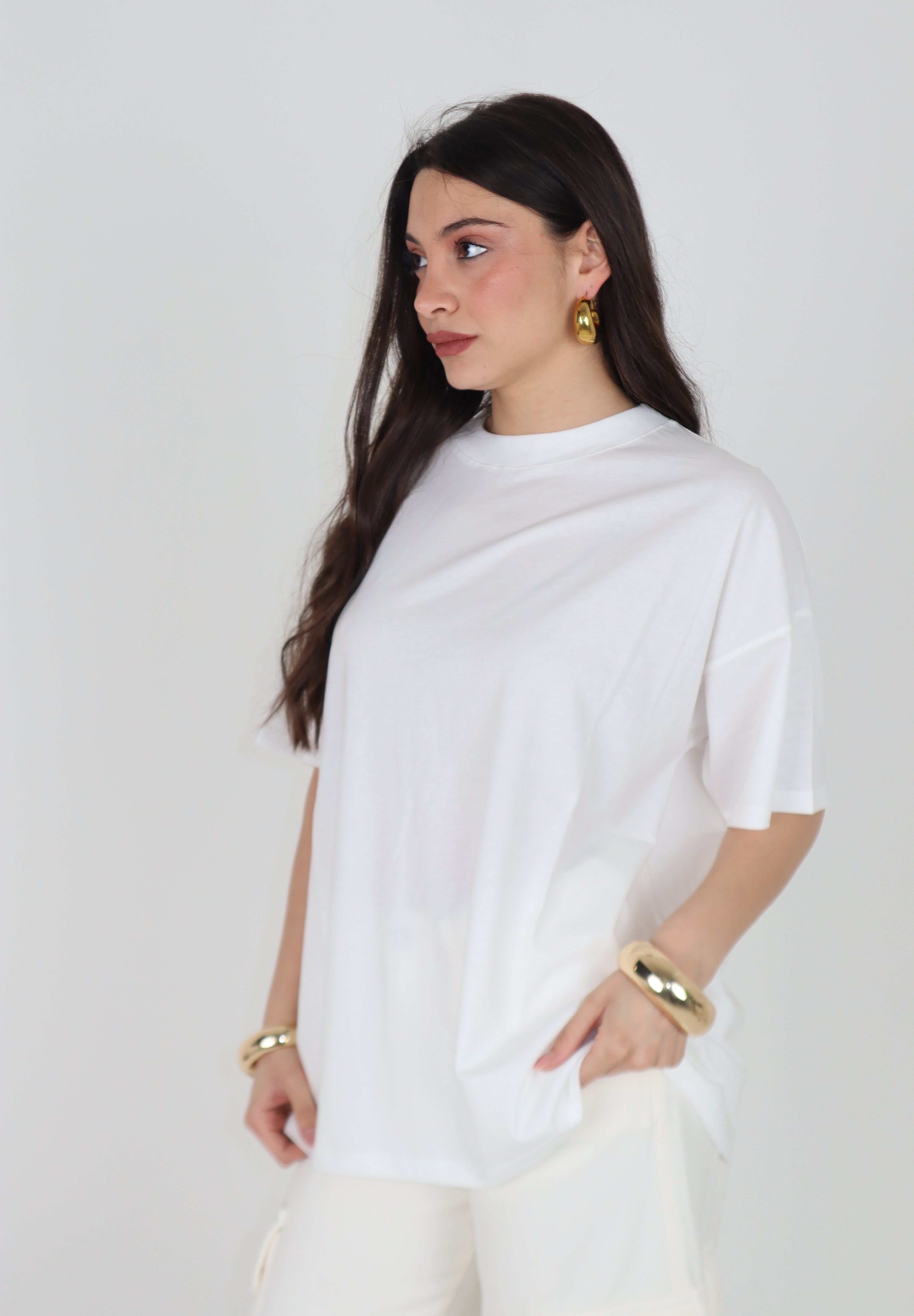 T-SHIRT BASIC BIANCO