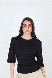 T-SHIRT CORSET BLACK