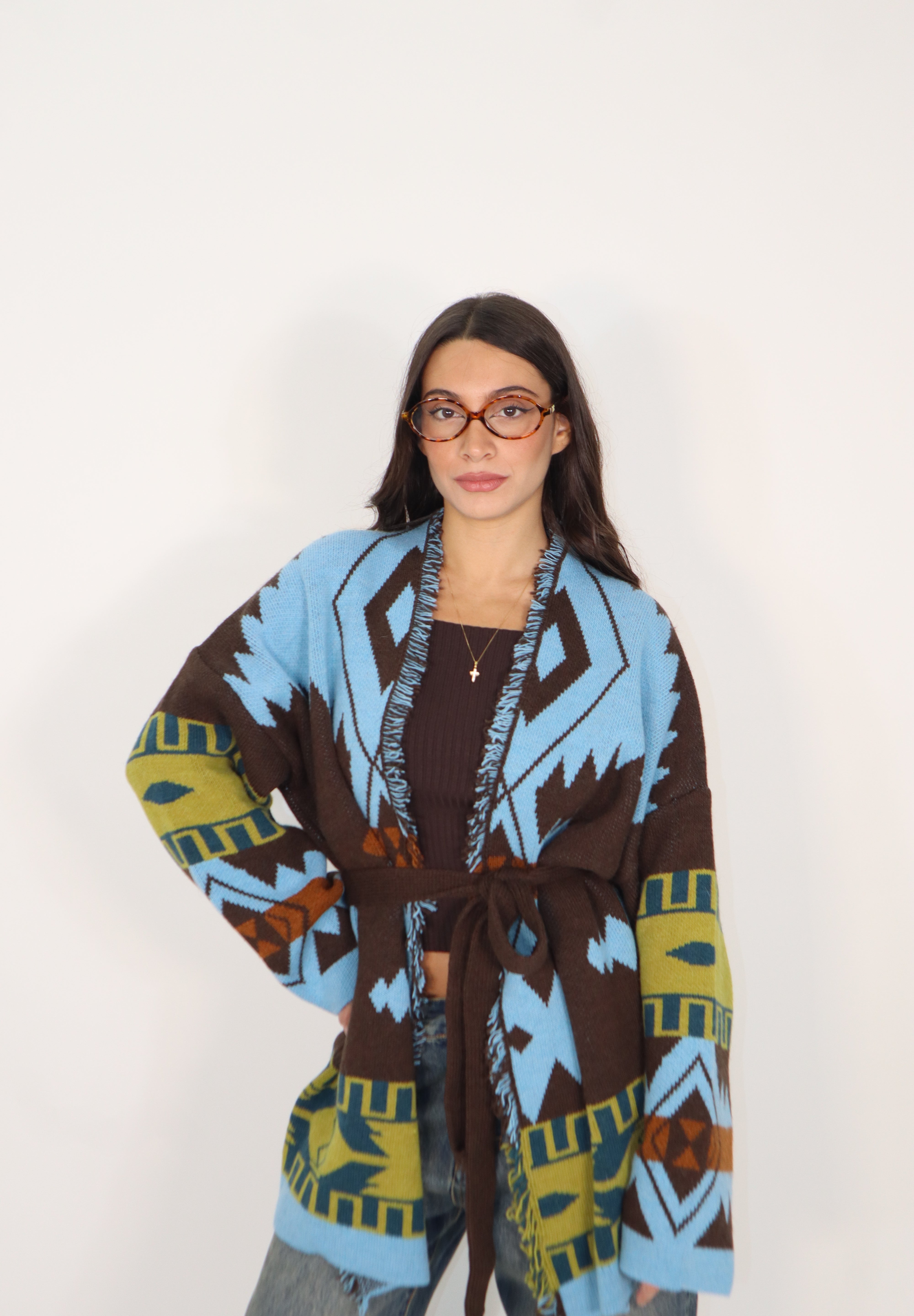 CARDIGAN ETNICO
