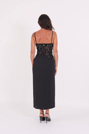 BUSTIER DRESS TAHLIA BLACK