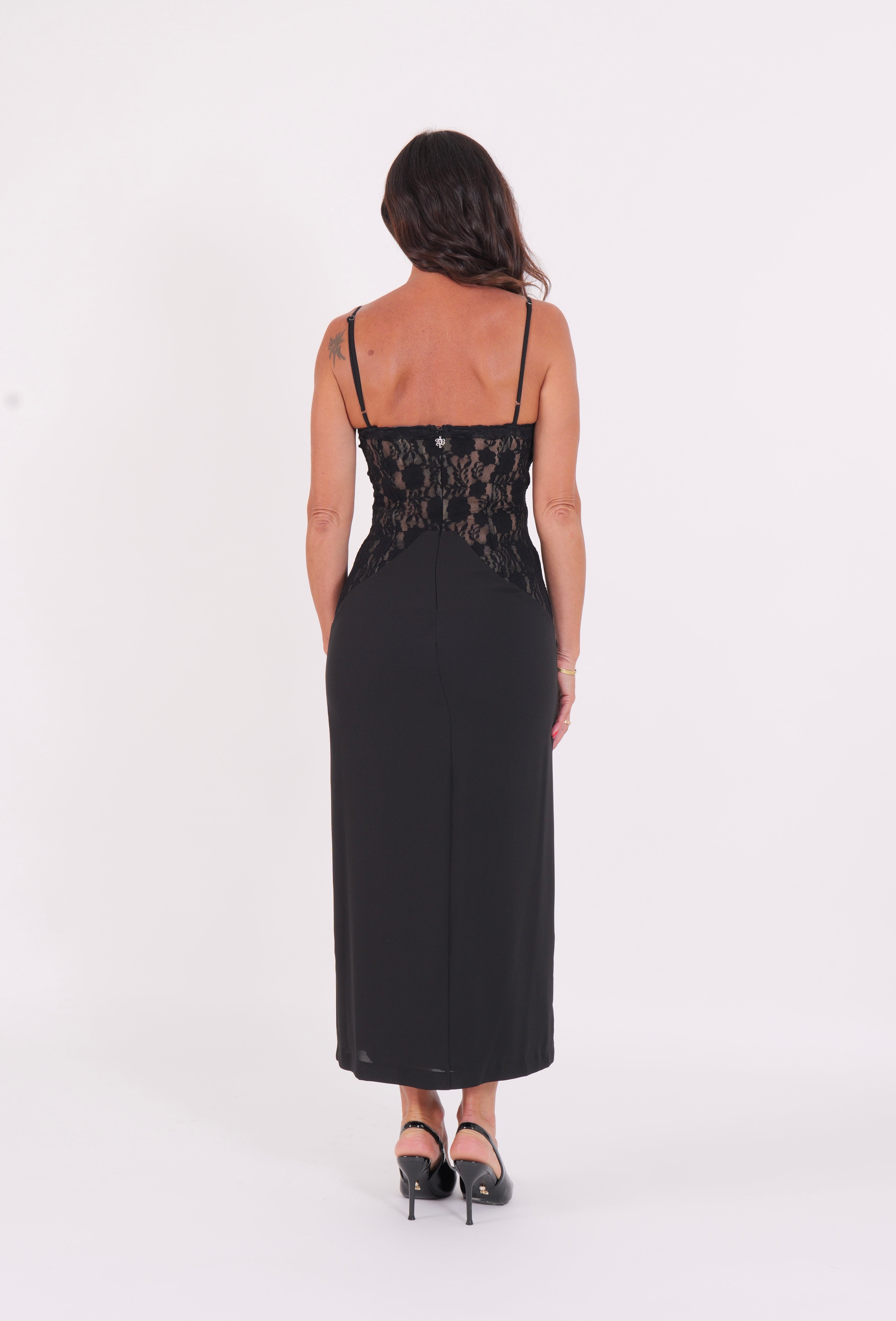 BUSTIER DRESS TAHLIA BLACK
