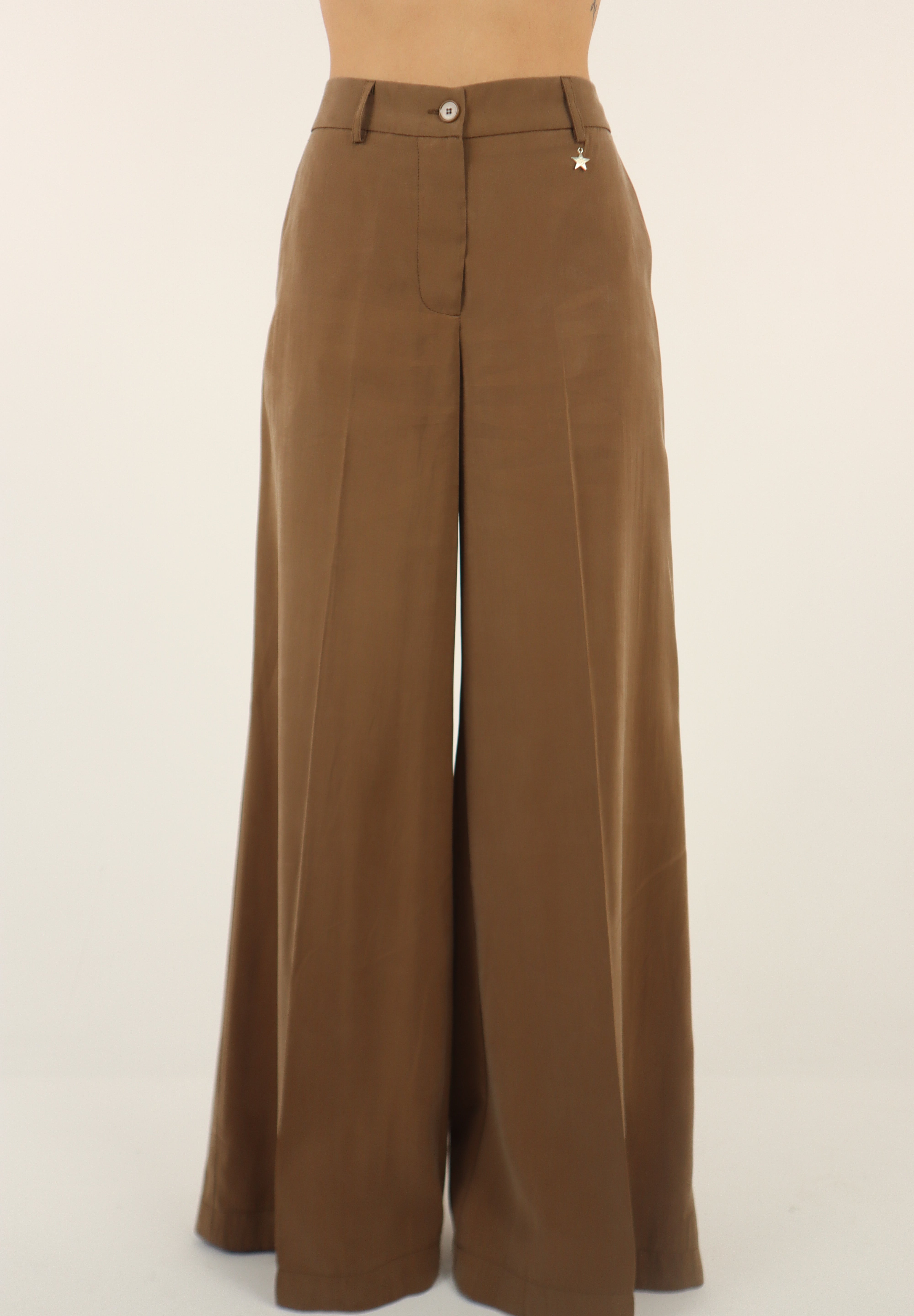 PANTALONE PALAZZO CUPRO