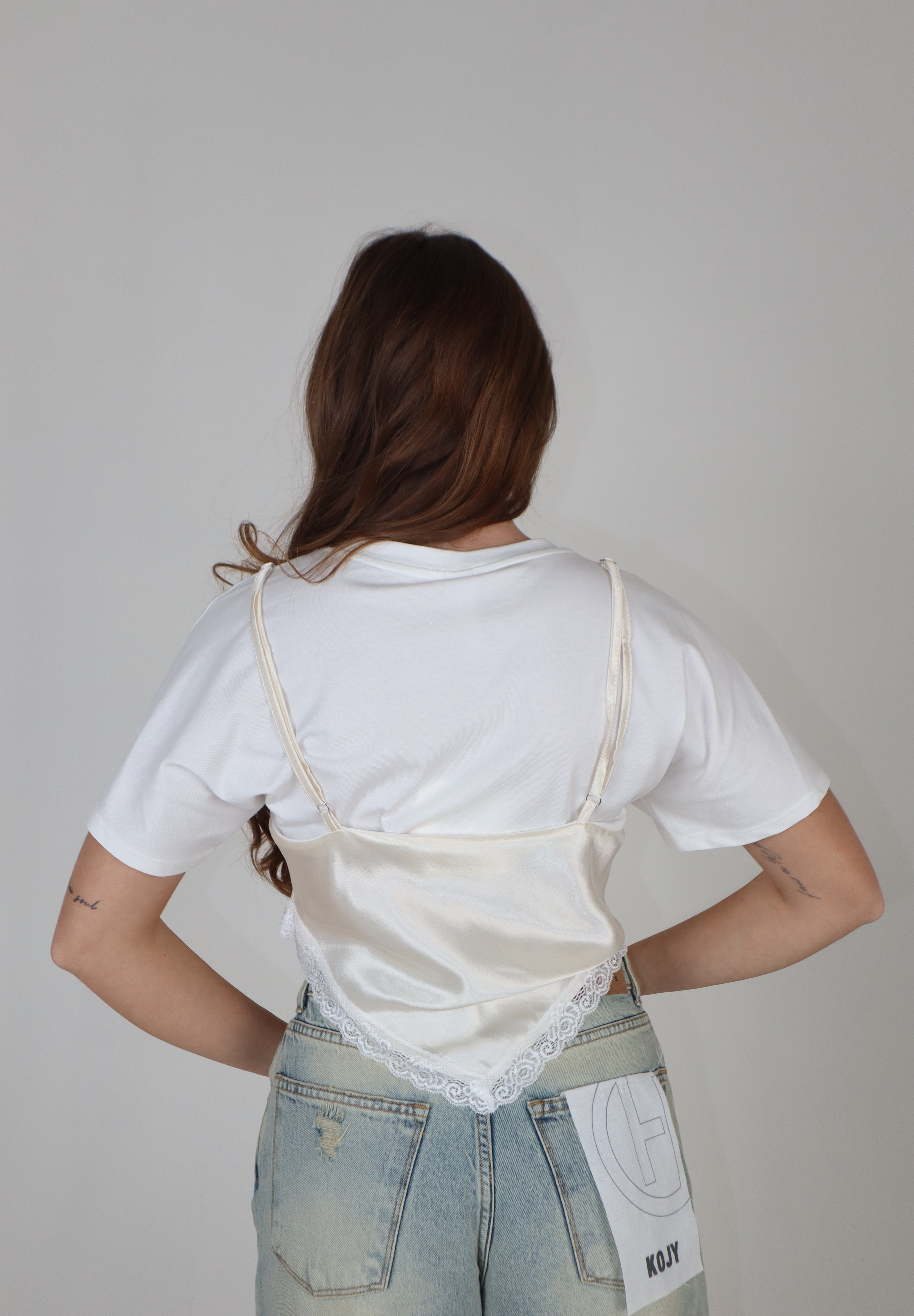 T-SHIRT LINGERIE BIANCO
