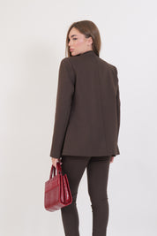 BLAZER MONOPETTO MORO