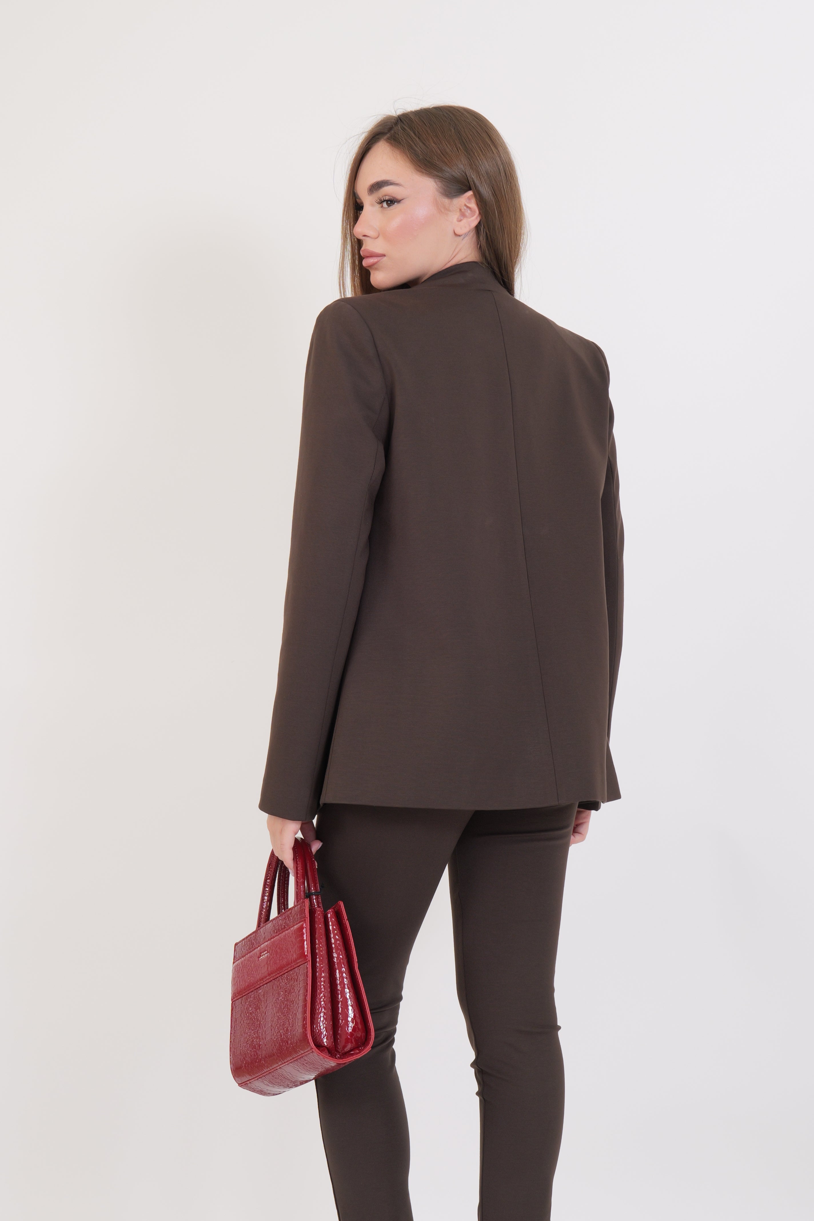 BLAZER MONOPETTO MORO