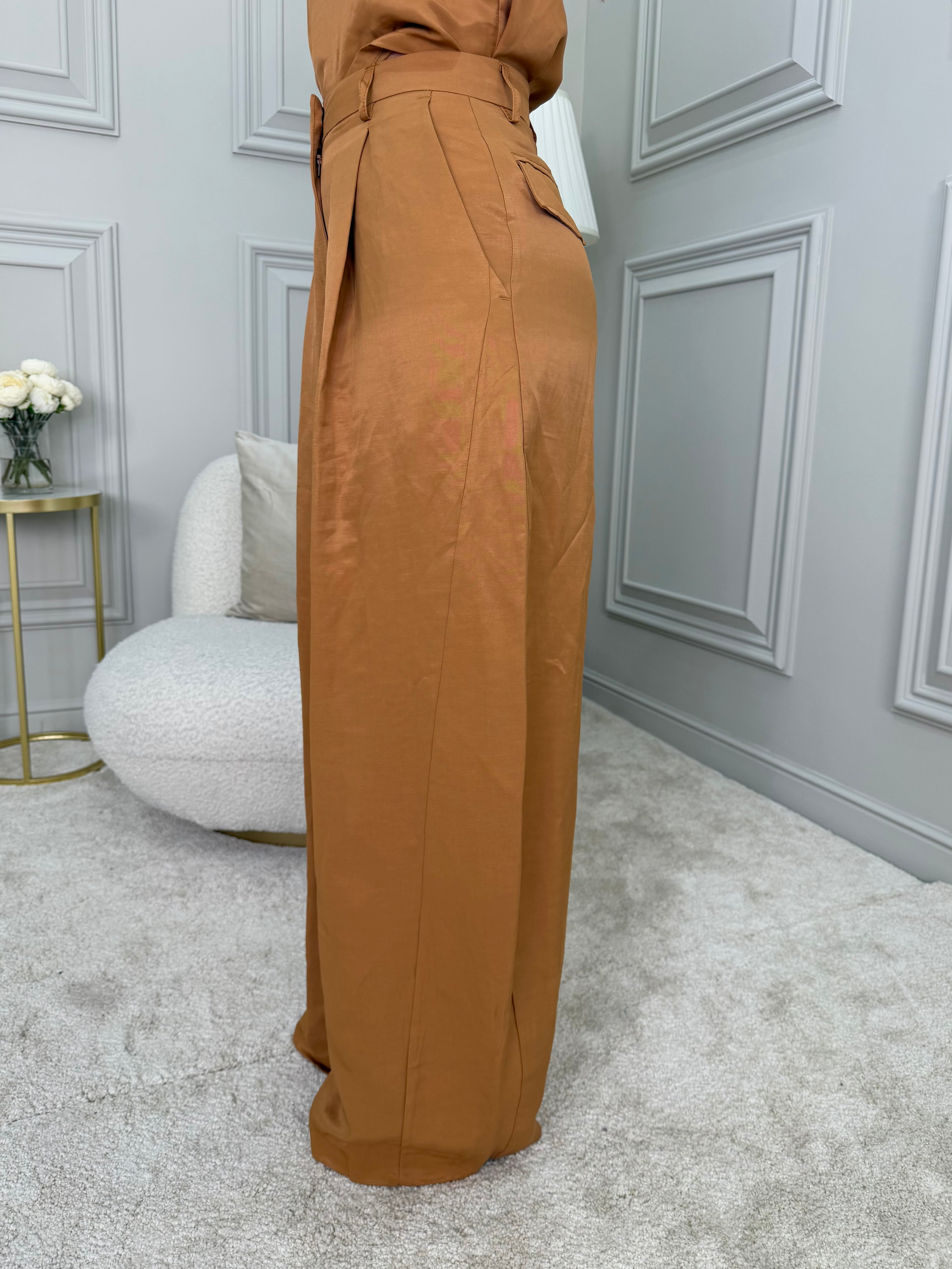 PANTALONE PORTOFINO TABACCO