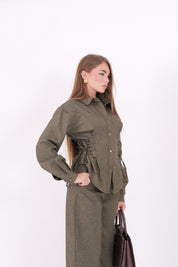 CAMICIA GREEN HAVEONE