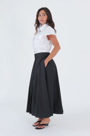 ABITO CAMICIA BIANCO & NERO