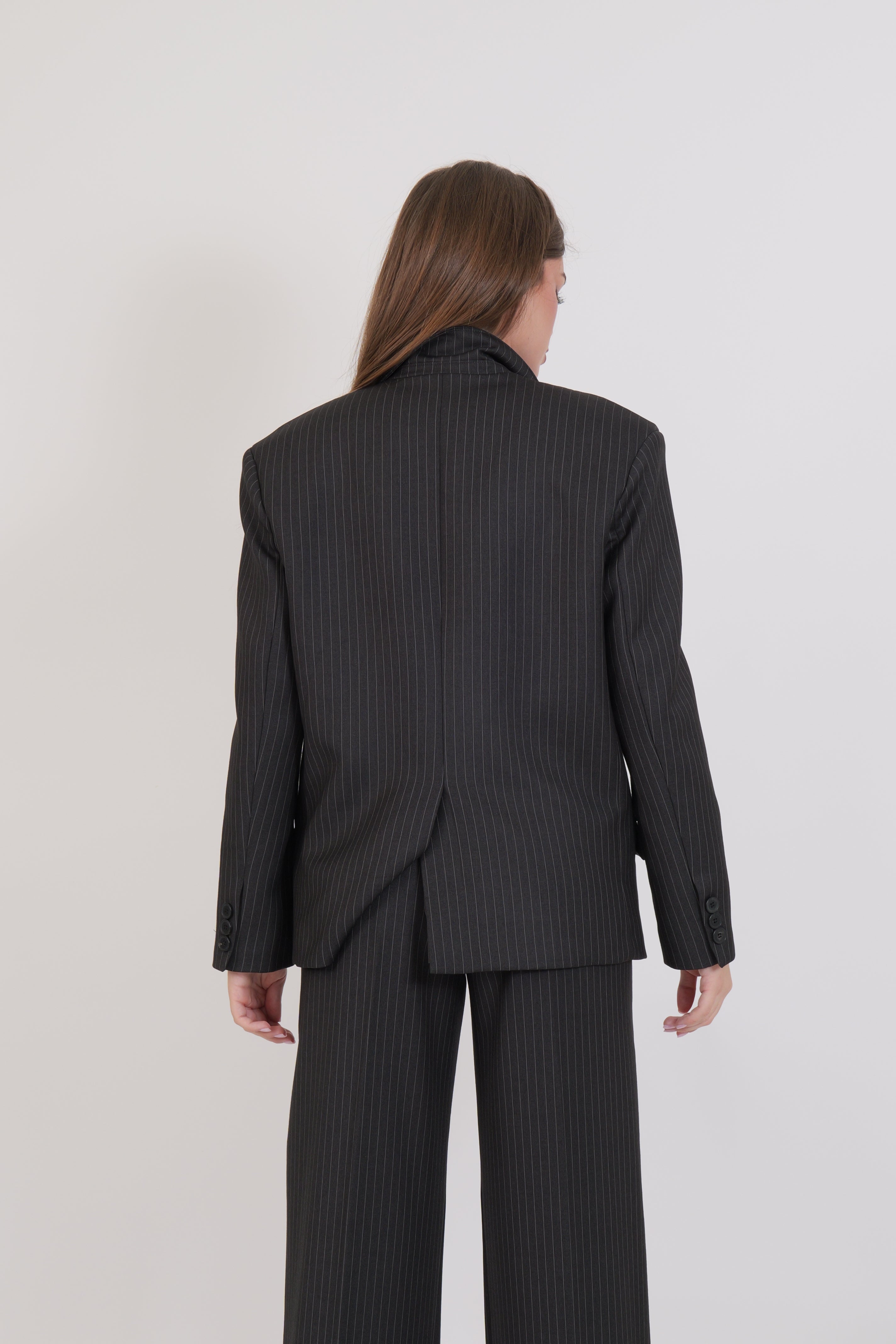 BLAZER GESSATO ANTRACITE VICOLO