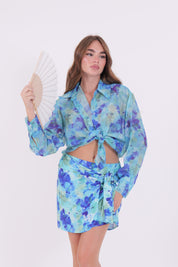CAMICIA AMY AZZURRA