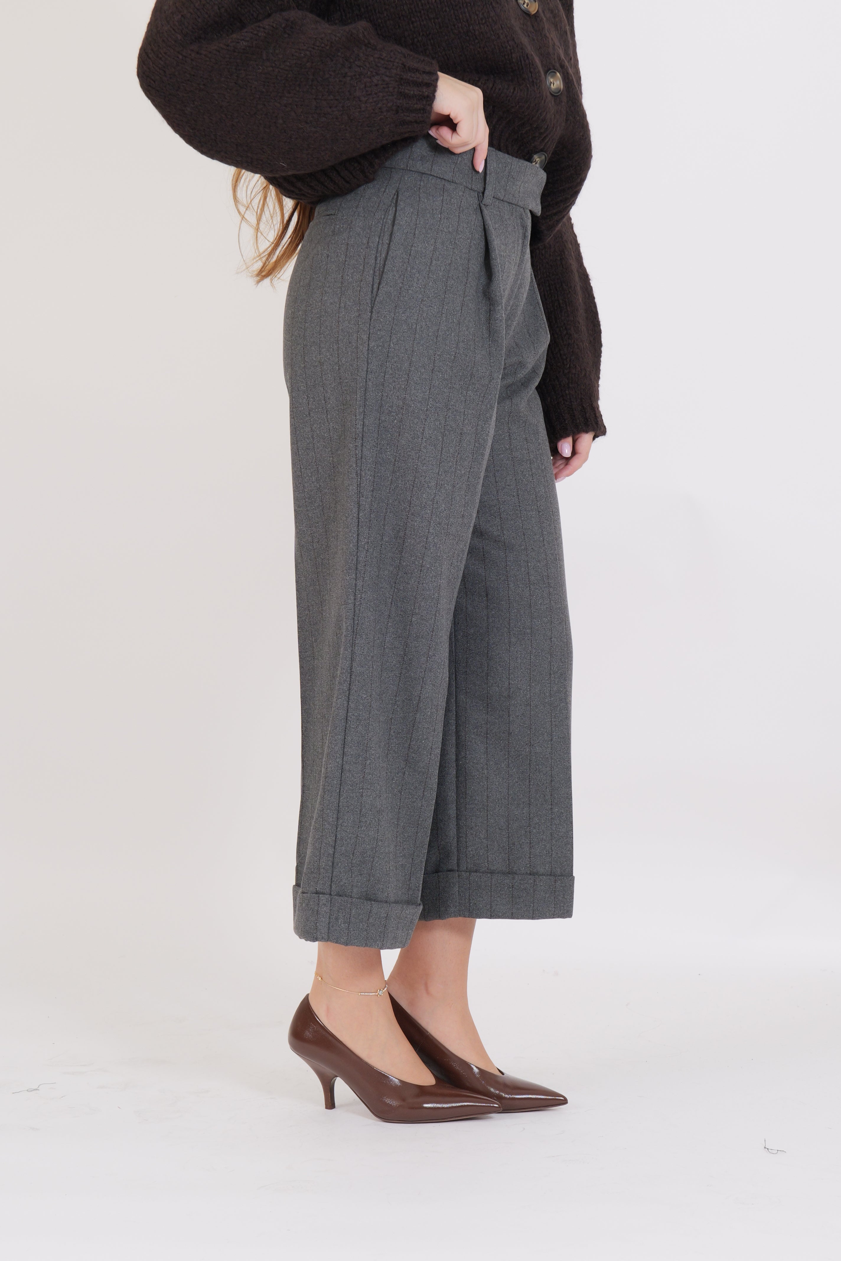PANTALONE OLAND GRIGIO