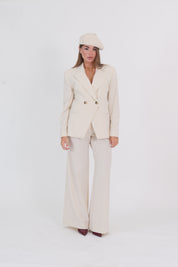 PANTALONE ANA PALAZZO HAVEONE BURRO