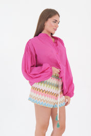 CAMICIA MAGENTA