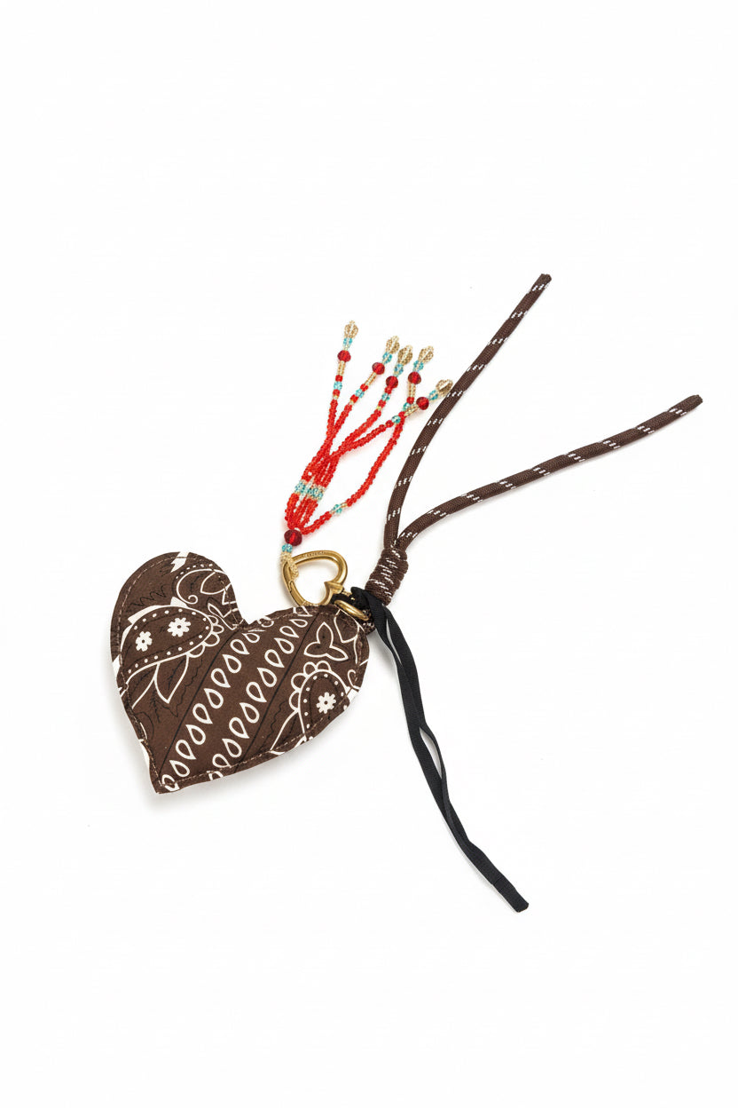 CHARM CUORE BANDANA MORO