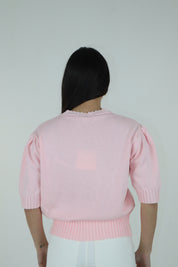 MAGLIA MEZZA MANICA SBUFFO PINK