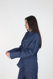 CAMICIA DENIM GESSATA
