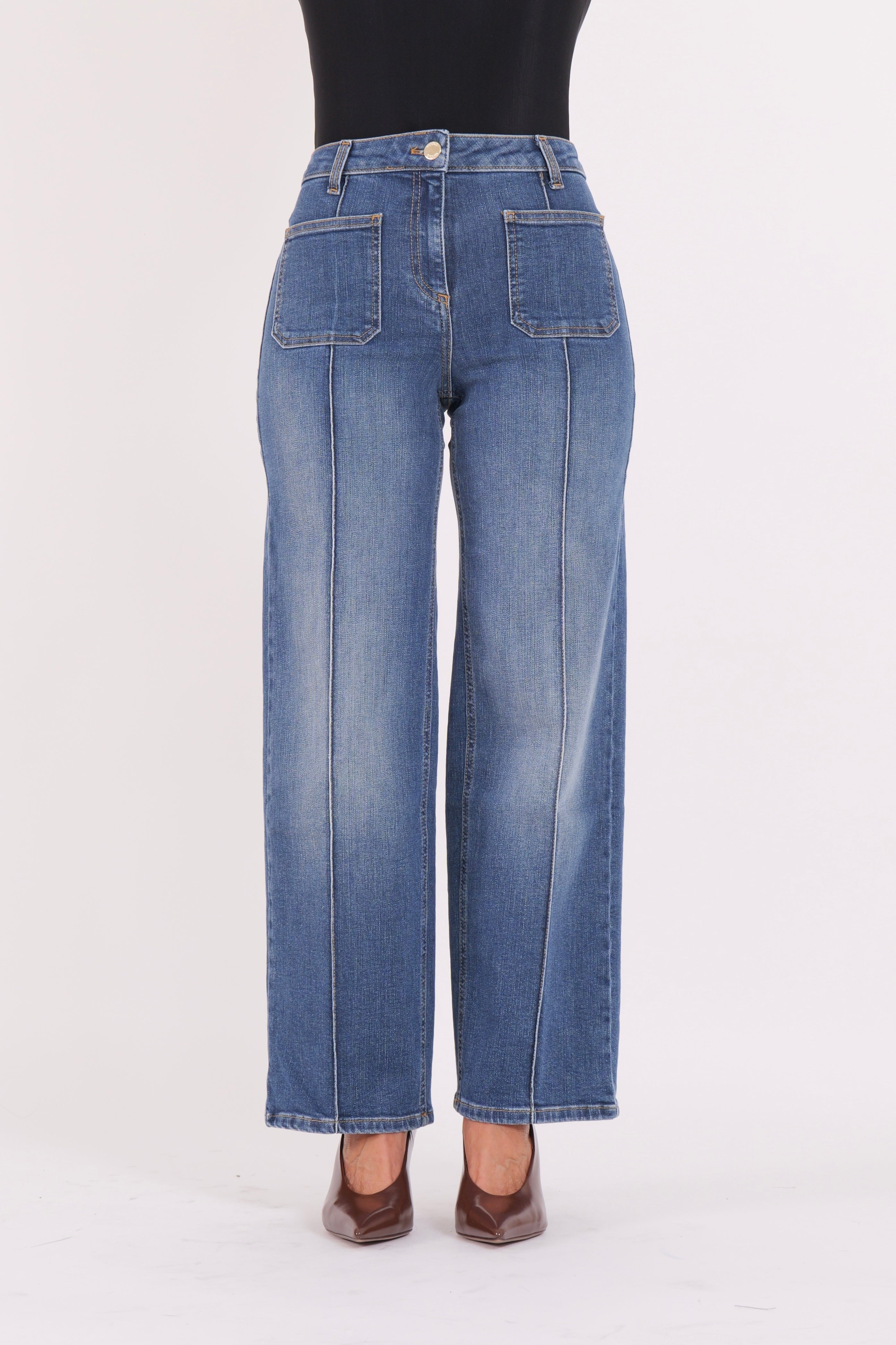 DENIM SELENA BLU