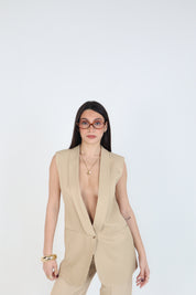 GILET SAND