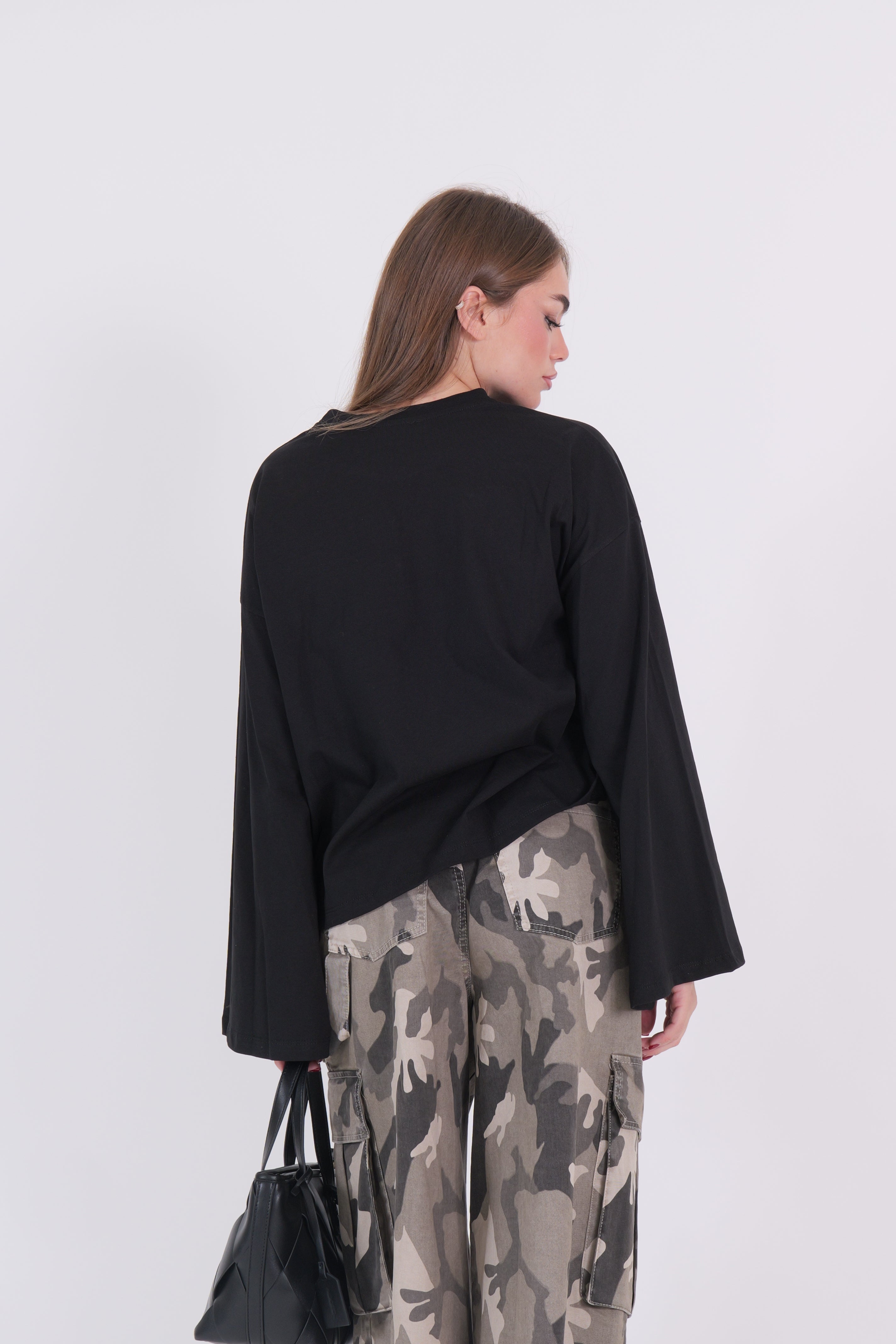 T-SHIRT DIXIE NERO
