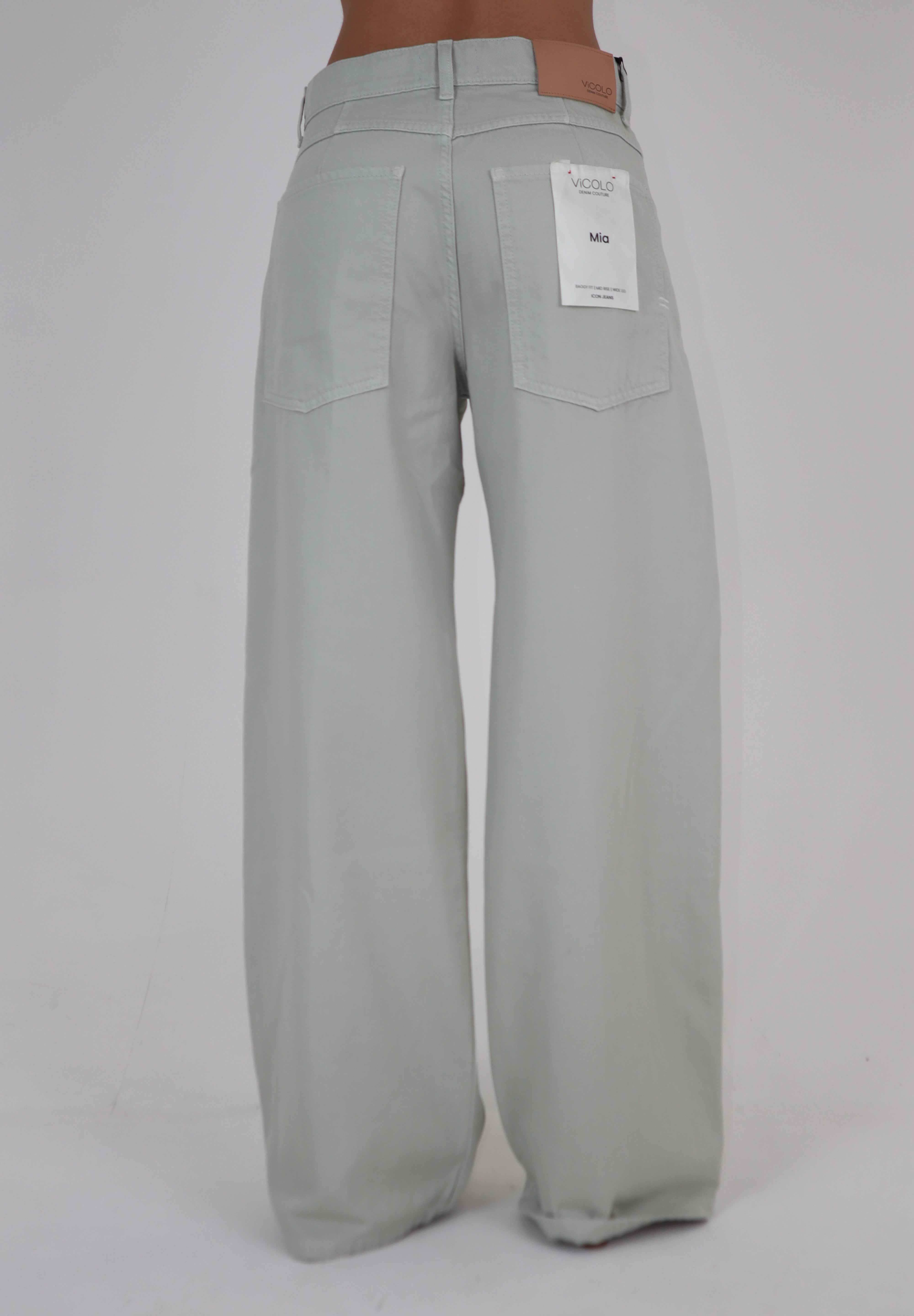 JEANS MIA MULTICOLOR VERDE