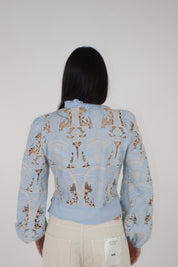CAMICIA OLIVIA CELESTE
