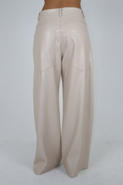 PANTALONE LEATHER BUTTER