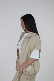 GILET ARMY SABBIA